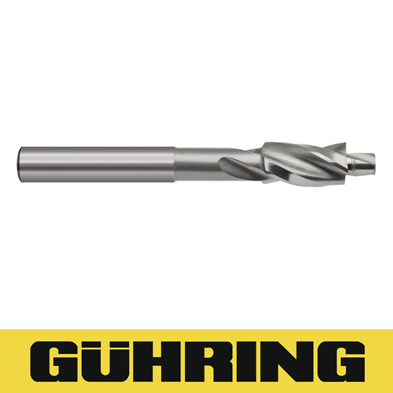 Flachsenker mit Führungszapfen fein/mittel